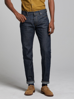 Slim Fit Lightweight Japanese Selvedge Jean In Indigo