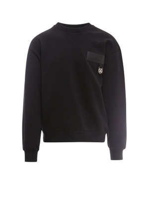 Dolce & Gabbana Logo Patch Crewneck Sweatshirt