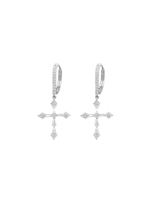 Heaven Earrings - White Gold