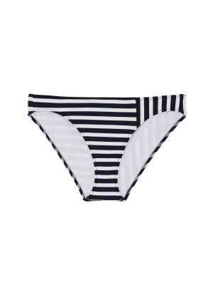 Enel Bikini Bottom Midnight Stripe