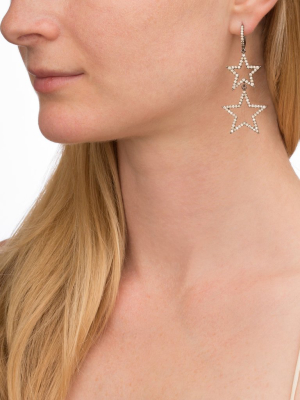 Double Star Earrings