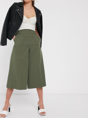 Asos Design Tailored Clean Culottes