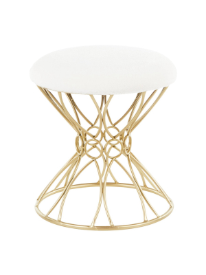 Jasmine Contemporary Vanity Stool - Lumisource