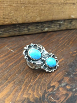 Stacked Turquoise Ring | Vintage