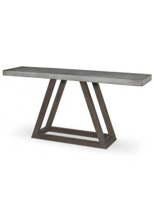 Mr. Brown Triangle Outdoor Console