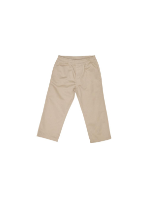 Sheffield Pants - Keeneland Khaki With Nantucket Navy Stork