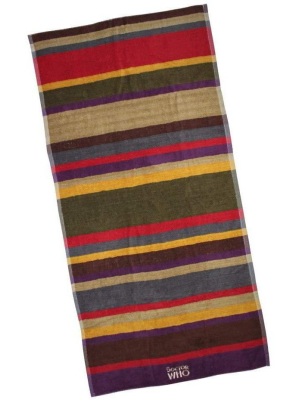Robe Factory Llc Doctor Who 4th Doctor Multi Color 28 X 55 Inch Cotton Towel