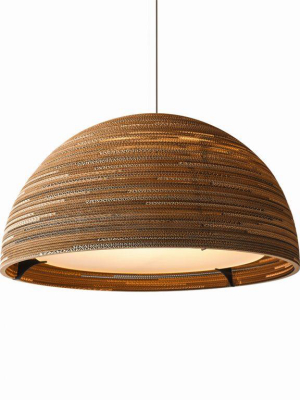 Dome36 Scraplight Pendant In Natural