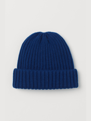 Rib-knit Hat