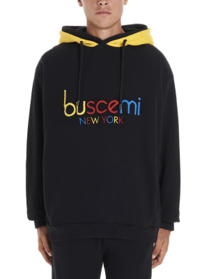 Buscemi Logo Embroidered Hoodie