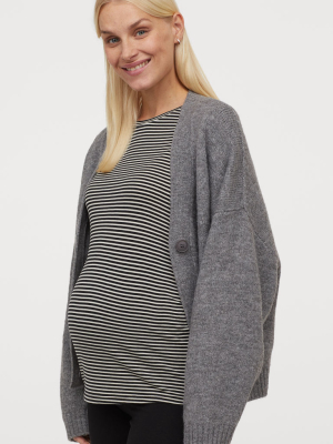 Mama Long-sleeved Jersey Top