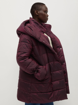 Hood Quilted Coat