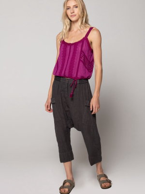 Light House Drop Crop Pant, Espresso