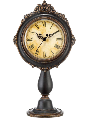 Kensington Hill Dailey 11 1/4" High Vintage Traditional Table Clock