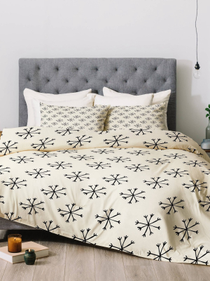 Very Snowy Comforter Set - Deny Designs