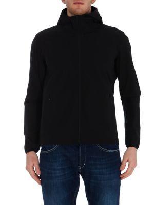 Herno Zipped Hooded Jacket