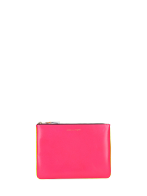 Comme Des Garçons Wallet Super Fluo Wallet