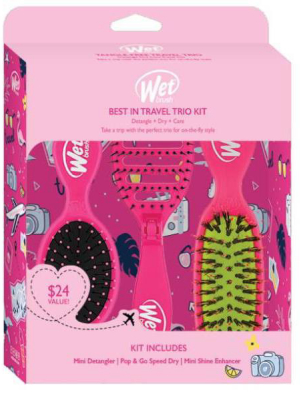 Wet Brush Best In Travel Trio Kit - Pink