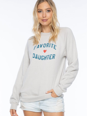 Favorite Daughter Willow Sweatshirt - Oat