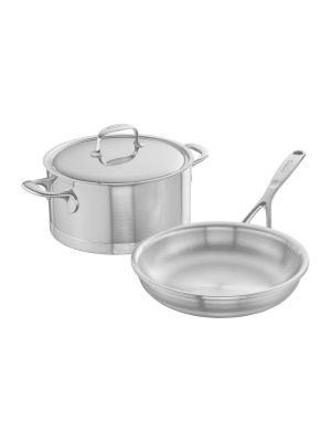 Demeyere Atlantis 3pc Stainless Steel Cookware Set