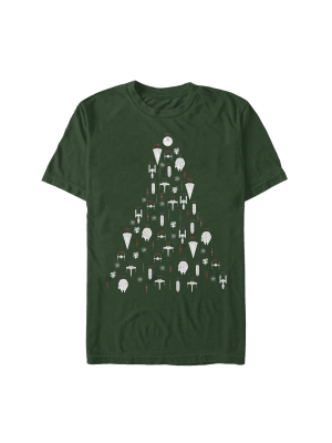 Men's Star Wars Christmas Galactic Ornaments T-shirt