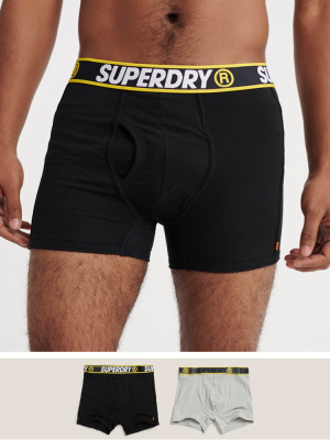 Superdry Sports Boxers Double Pack