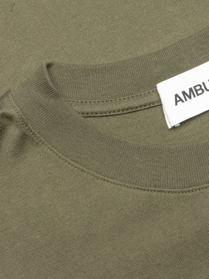 Ambush New Waist Pocket T-shirt - Dark Green