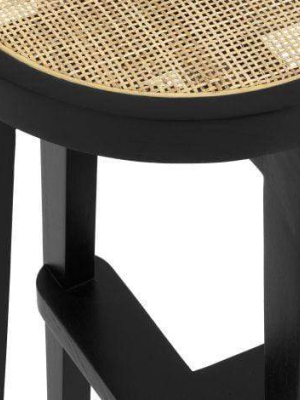 Eichholtz Dareau Bar Stool - Black