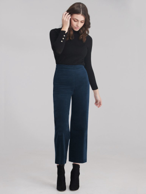 Lily Wide Leg Corduroy / Deep Royal