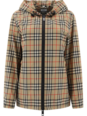 Burberry Everton Vintage Check Hooded Jacket