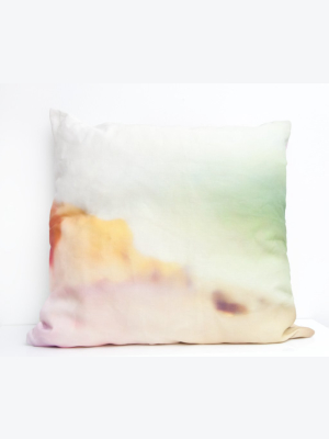 Desert Sun Throw Pillow