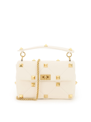 Valentino Garavani Roman Stud Large Shoulder Bag