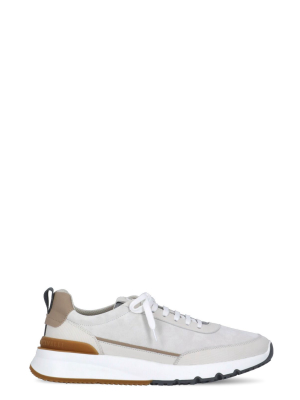 Brunello Cucinelli Panelled Low-top Sneakers