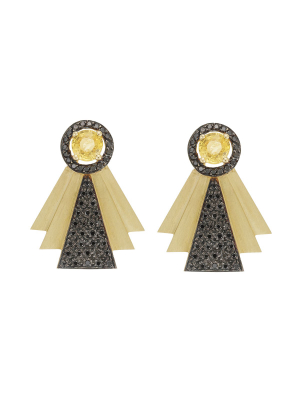 Fan Pyramid Studs Oxs-bd-ys