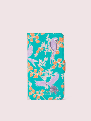 Bird Party Iphone 11 Pro Magnetic Wrap Folio Case