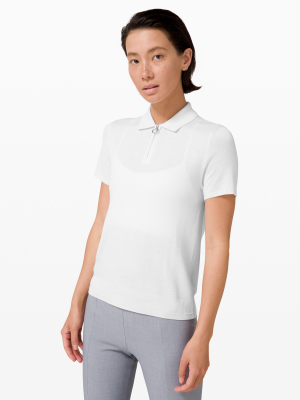 City Calm Short Sleeve Sweater