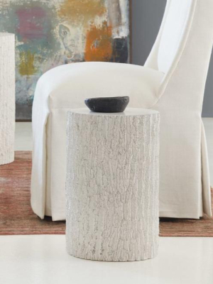 Bark Chairside Table