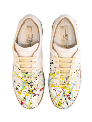 Maison Margiela Men's Painted Sneaker