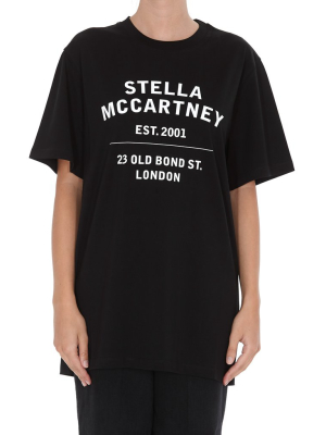 Stella Mccartney Logo Printed T-shirt