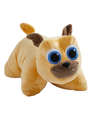 16" Disney Junior Puppy Dog Pals Rolly Brown Plush - Pillow Pets