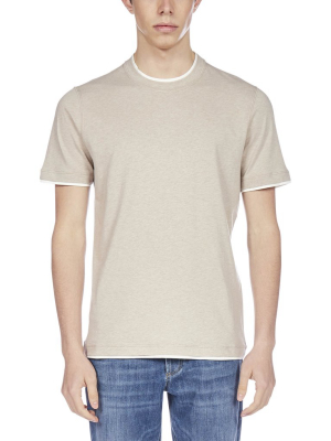 Brunello Cucinelli Layered Crewneck T-shirt