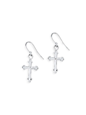 Custom Cross Earrings