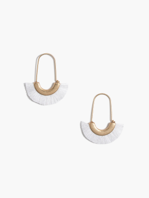 Fringe Statement Earrings