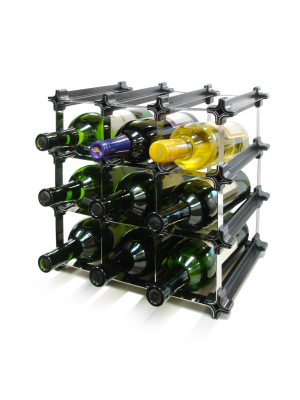 Epicureanist Snap And Stack Modular Wine Rack