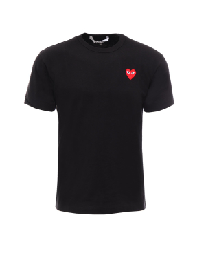 Comme Des Garçons Play Basic Logo T-shirt