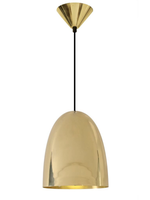 Stanley 3 Brass Pendant