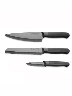 Kitchenaid 3pc Ceramic Cutlery Set