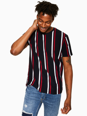 Navy Striped T-shirt