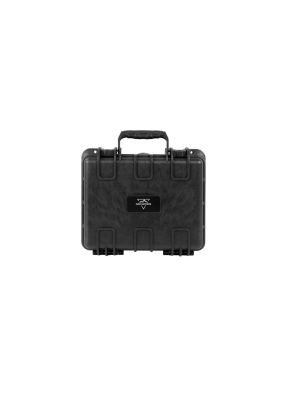 Monoprice Weatherproof Hard Case - 13in X 12in X 6in With Customizable Foam, Ip67, Shockproof, Customizable Name Plate