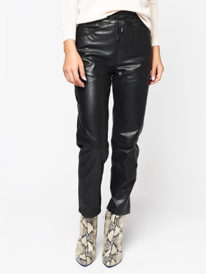 Lth Jkt Women’s Hi-waisted Slim Fit Jogger